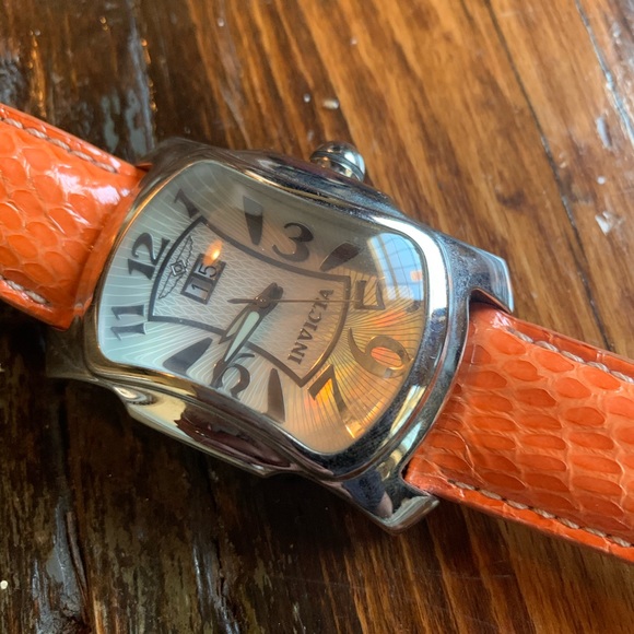 Invicta | Copperhead Snakeskin Leather Watch - Picture 6 of 9